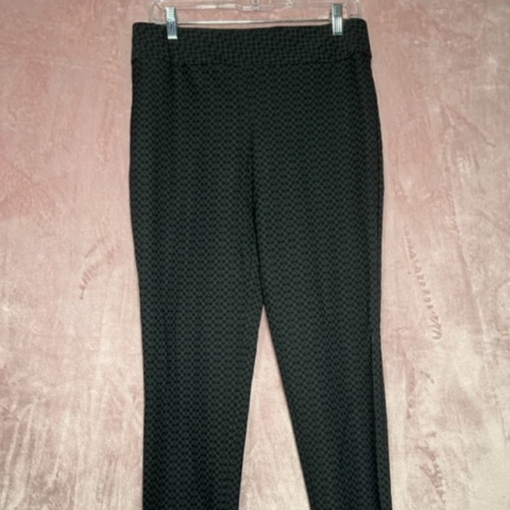 Womens Black Slacks Counter Parts Size 8P